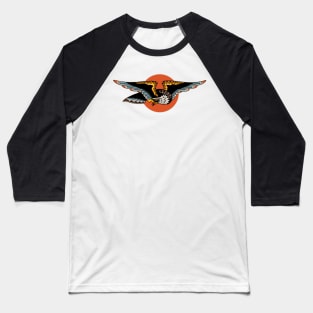 Traditional Eagle Tattoo Baseball T-Shirt